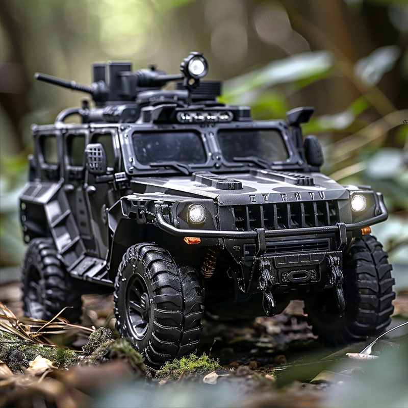 PVC玩具定制智能遙控車電子產(chǎn)品內(nèi)置攝像頭充電黑色坦克代加工