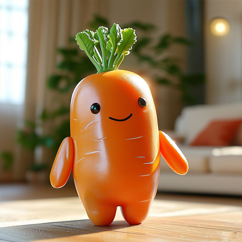 定制玩具狗狗咬不爛食品級硅橡膠玩具橙色蘿卜寵物自嗨撕咬玩具